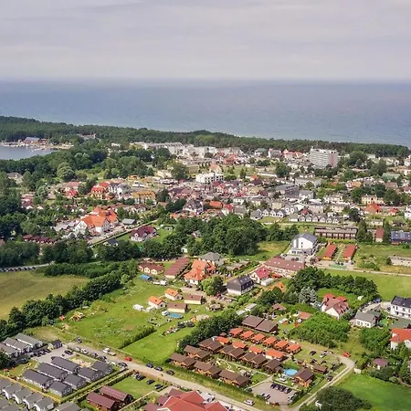 Apartament Karmazynowy Raj Dąbki